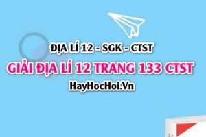 Giải Địa lí 12 trang 133 Chân trời sáng tạo SGK
